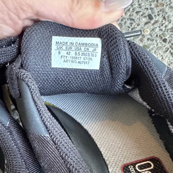 Salomon Outbound Prism GTX men’s size 8 trail sneakers - Picture 8 of 10